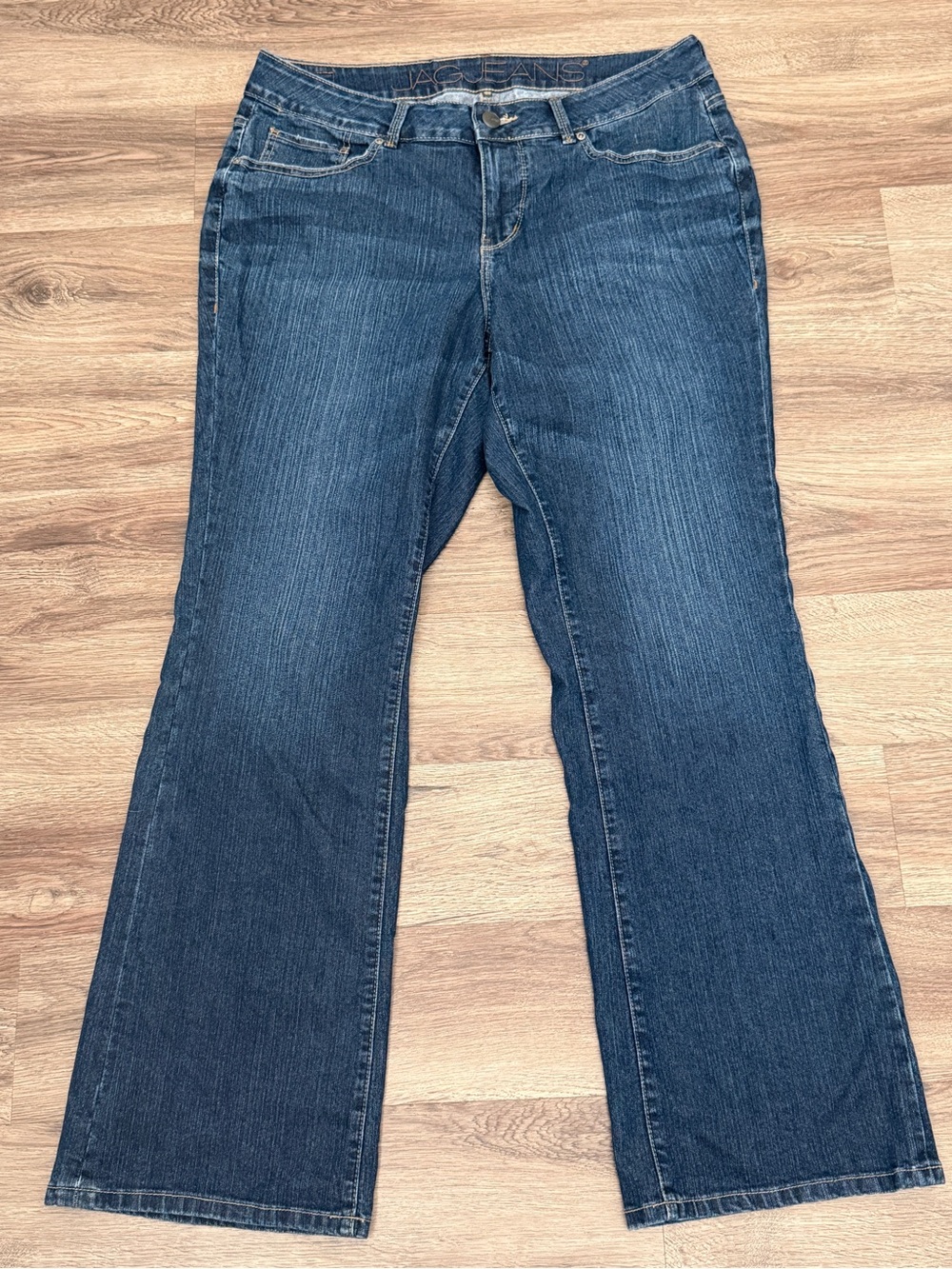 Jag Jeans Denim Jeans Western Glove Works Boot Cut 18W